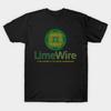 LimeWire Ваш Шлюз в Цифровой Андеграунд Унисекс Футболки Топы Унисекс Высококачественная Печать Свободные Летом Повседневная Футболка с Круглым Вырезом