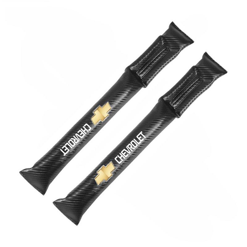 AABHL1 2Pcs Car Seat Gap Filling Plug Cushion Side Seam Leak Proof Strip For Chevrolet Cruze Spark Captiva Suburban Camaro Malibu