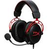 HYPERX Cloud Alpha - Gaming Headset, Dual Chamber Drivers, Legendary Comfort, Aluminum Frame, Detachable Microphone – Red