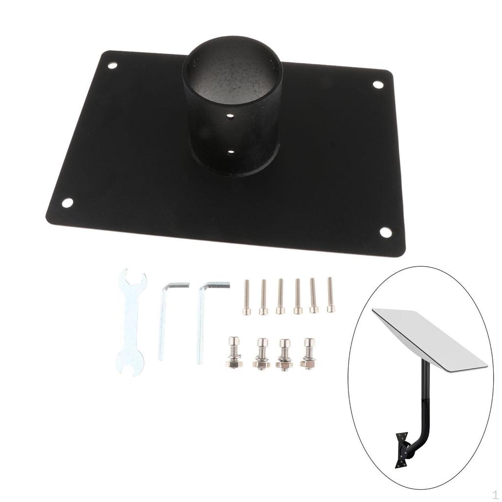 Комплект для монтажа Интернета, металлическое основание опорного рычага, фиксированная установка, устойчивая опора, настенное крепление для автофургона