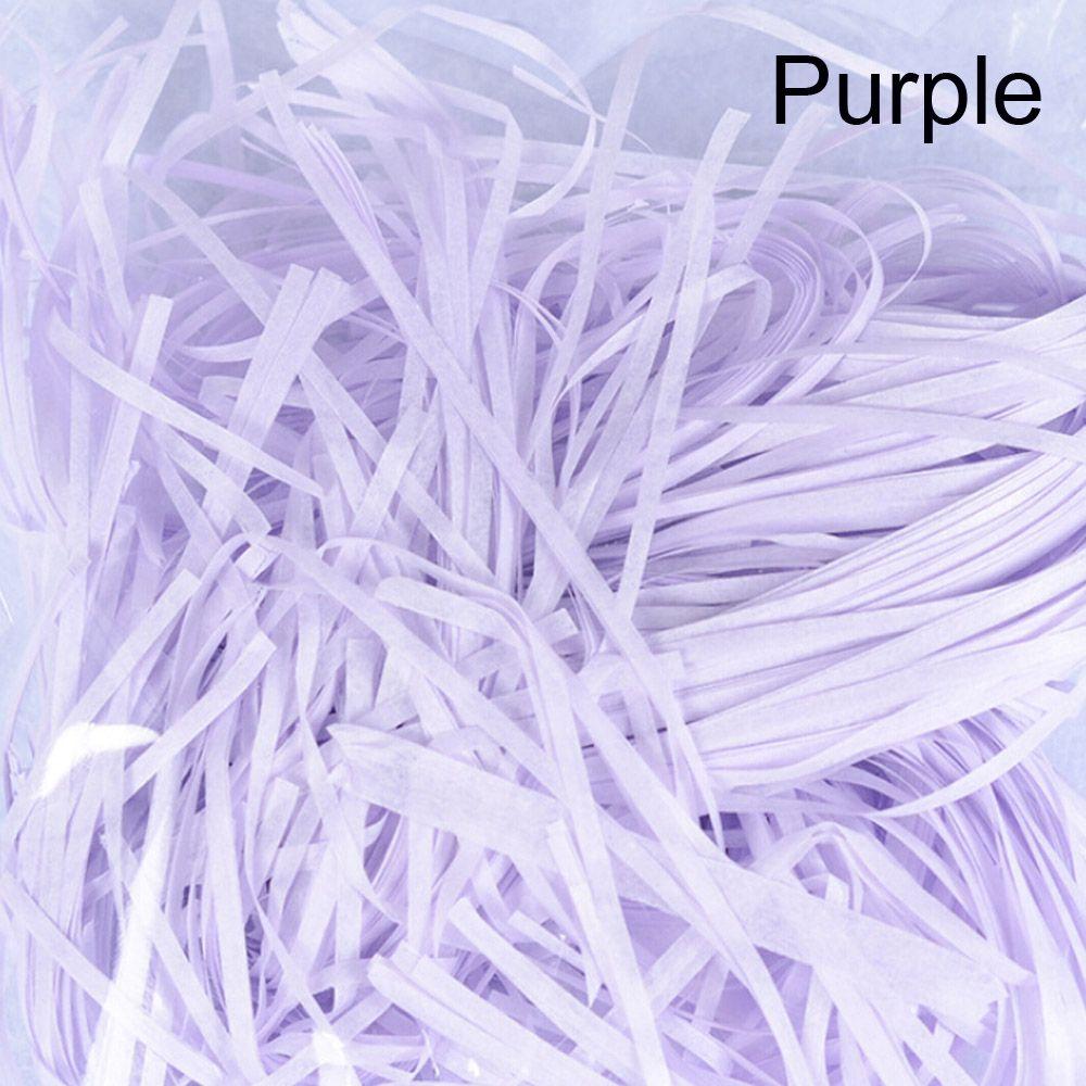 Аксессуары для упаковки Украшения для вечеринок Измельченная бумага из рафии Наполнитель для подарочных коробок Упаковочные материалы