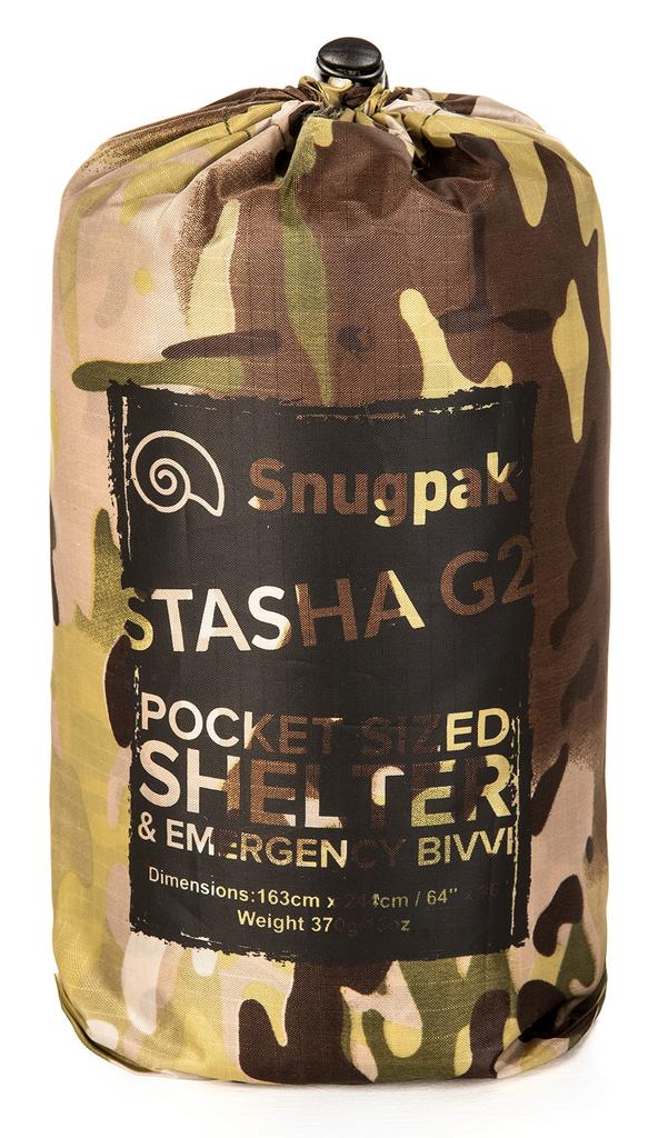 Snugpak Stasha Камуфляж Terrain Водонепроницаемый военныйStorage Shelter для кемпинга на открытом воздухе Японский [Снят с производства] Тент, (Официальный продукт)