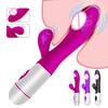 Powerful Rabbit Vibrator Dildo Dual Vibration G Spot Clitoris Stimulation Masturbators Vaginal Massager Adult For Women Sex Toys
