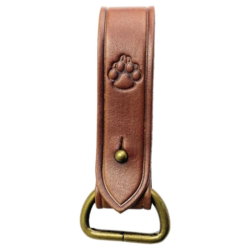 Кожаный держатель для ремня Кожаные пряжки Одиночная защелка Прочная тактическая пряжка для ремня с D-кольцами для крепления ремня Мужской Женский