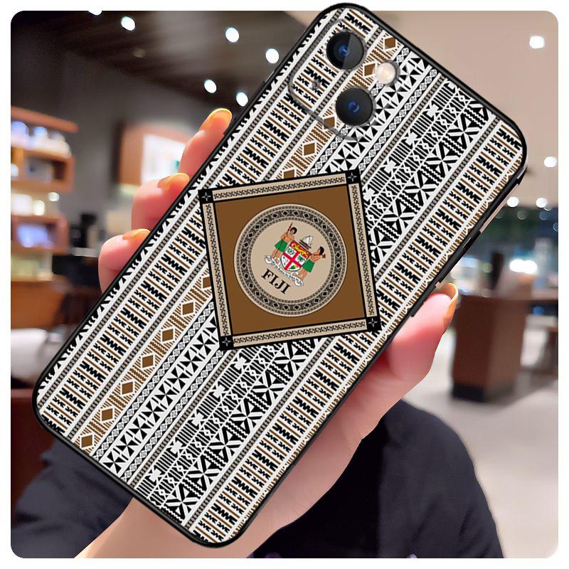 Фиджийский чехол-тубус из маси-тапы для iPhone 16 11 12 13 14 15 Pro Max Plus 13 Mini X XS Max XR Plus Чехол Coque