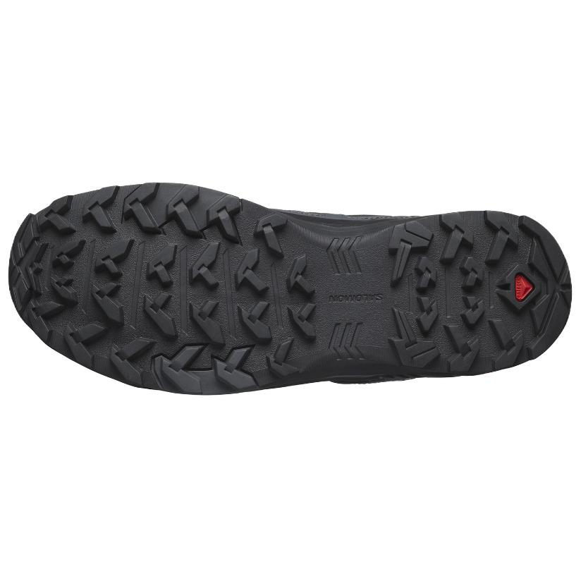 SALOMON X Braze Pewter Ebony Women Sneakers Black Rainy-Day L47180200