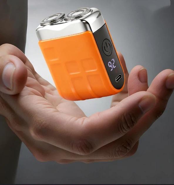 Новая мужская полностью автоматическая электрическая бритва с перезаряжаемой беспроводной конструкцией, водосмываемая умная головка бритвы