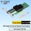 BOYANG Intel XL710 40G QSFP+ PCIe X8 Single Port Server Network Adapter