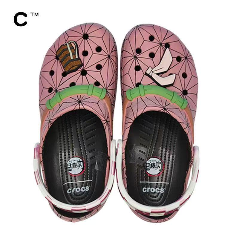 Crocs Классические детские сандалии и шлепанцы «Клинок, рассекающий демонов» Унисекс