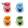 Dog Walking Poop Bag Container Dispenser, Pet Waste Dispenser with Metal Hands-free Holder Carabiner, Cute Puppy for Dogs Cats Flexible Case