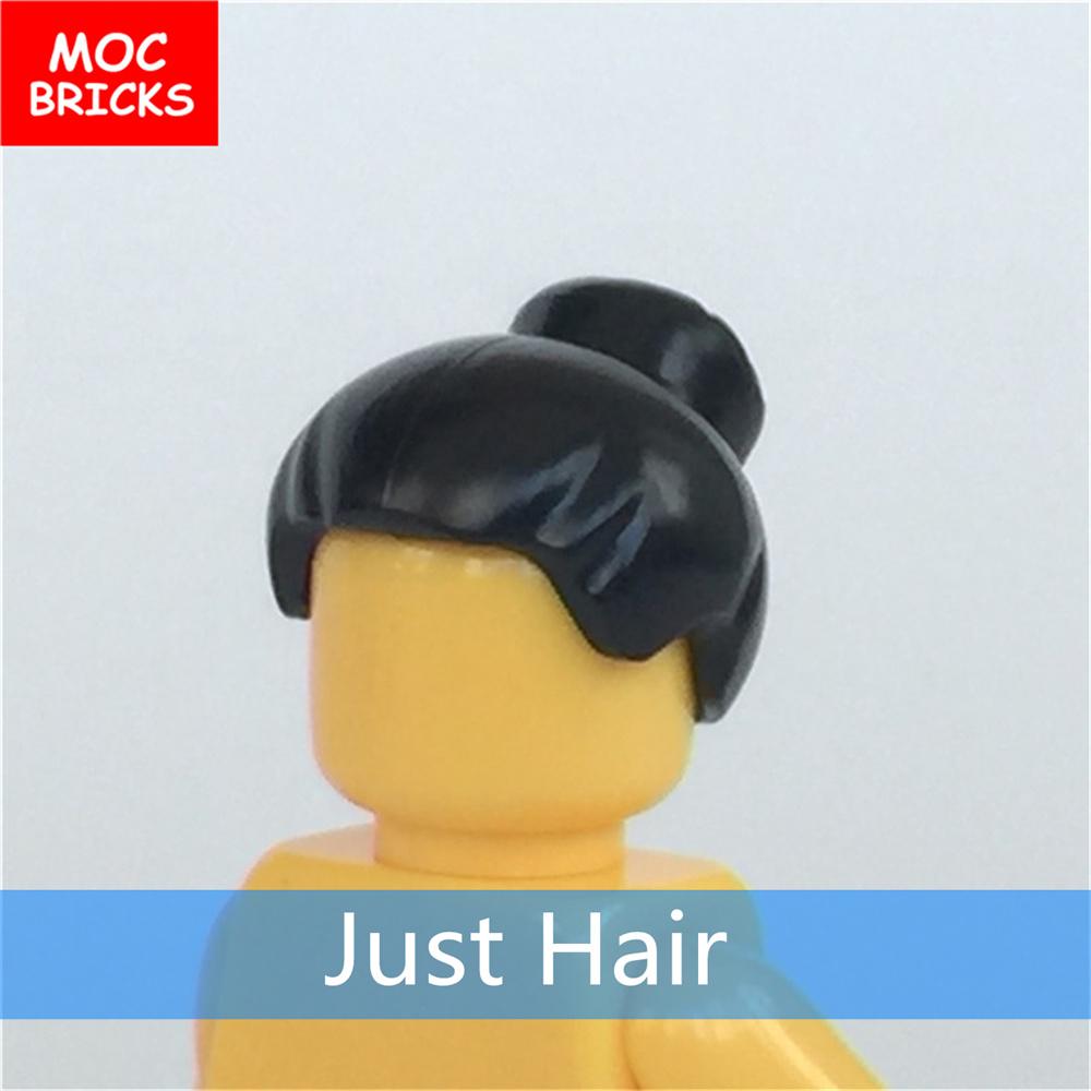 10 шт./лот Детали MOC Мужские прически Фигурка Игрушка Детские развивающие строительные блоки Собранные игрушки