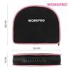 WORKPRO Домашний набор инструментов WP206818 Стартовый набор для DIY со всеми инструментами, которые вам нужны для базового ремонта и обслуживания 103 предмета (розовый) - - задачи.