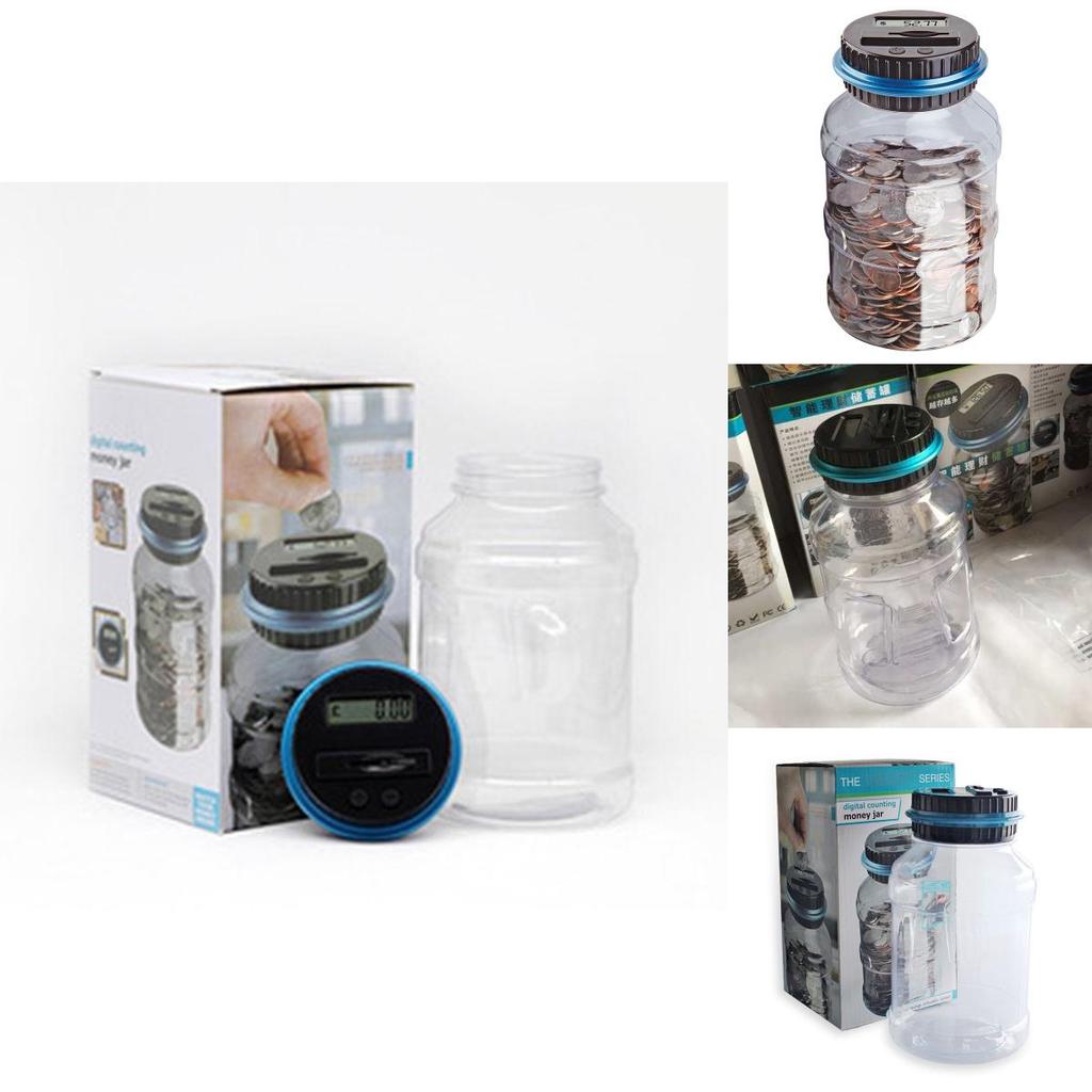 User-friendly Electronic Coin Sorter With Lcd Display Perfect For Tracking Savings