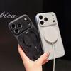 17 Подходит для iPhone 16 секундный переменный узор из перьевой пряжи магнитный чехол для мобильного телефона 15 Apple 14 противоударный 13 защитный чехол 12/11