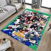 1pc Naruto Akatsuki Members Carpet for Playroom Bedroom Living Room Sofa Home Decor,kids Game Area Rug Non-slip Floor Mat Y723107