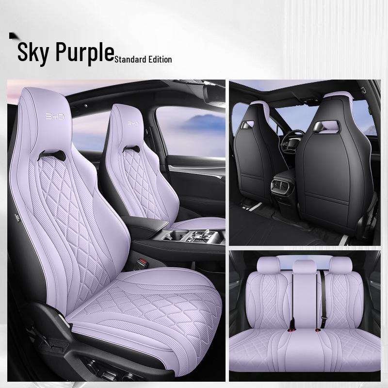 BYD Sea Lion Universal Car Seat Cushion - New Model, Full Leather, All-Season