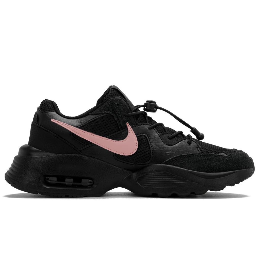 Nike Air Max Fusion Low top Running Shoes Men's Black Pink CJ1670-001(Team990-XX)