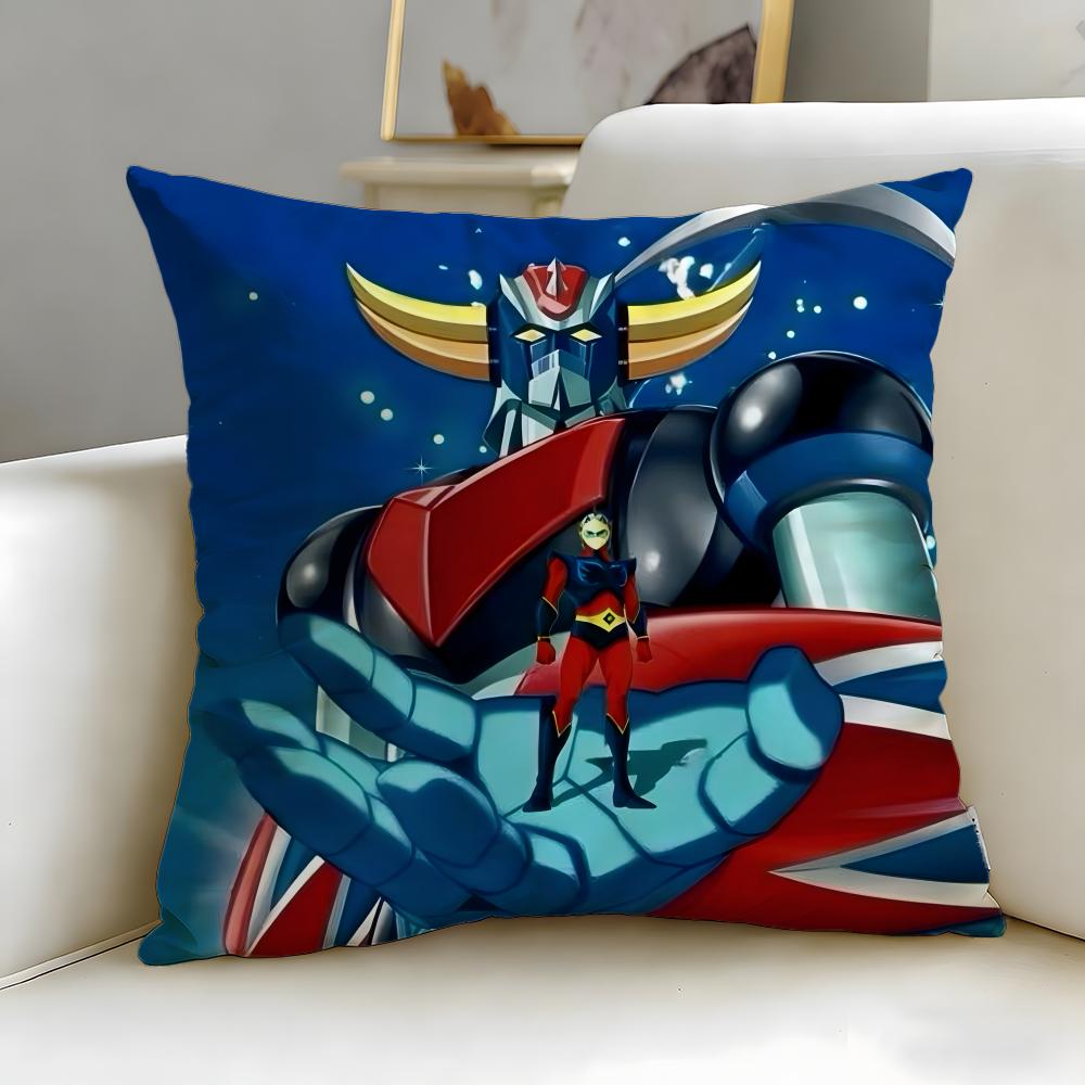 Классический меха-аниме UFO Robo Grendizer Наволочка Мягкая Легко стирающаяся Наволочка Универсальная для Дивана Кровати Путешествий и Офиса