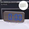 Будильник цифровой электронный умный светодиодный повтор настольный дисплей времени украшение дома 2 порта USB зарядное устройство для iPhone Android Desktop
