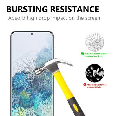 Для Samsung Galaxy S21 FE 5G Взрывозащитное 2.5D 9H Защитное стекло с дугообразным краем Ультрапрозрачная защита экрана