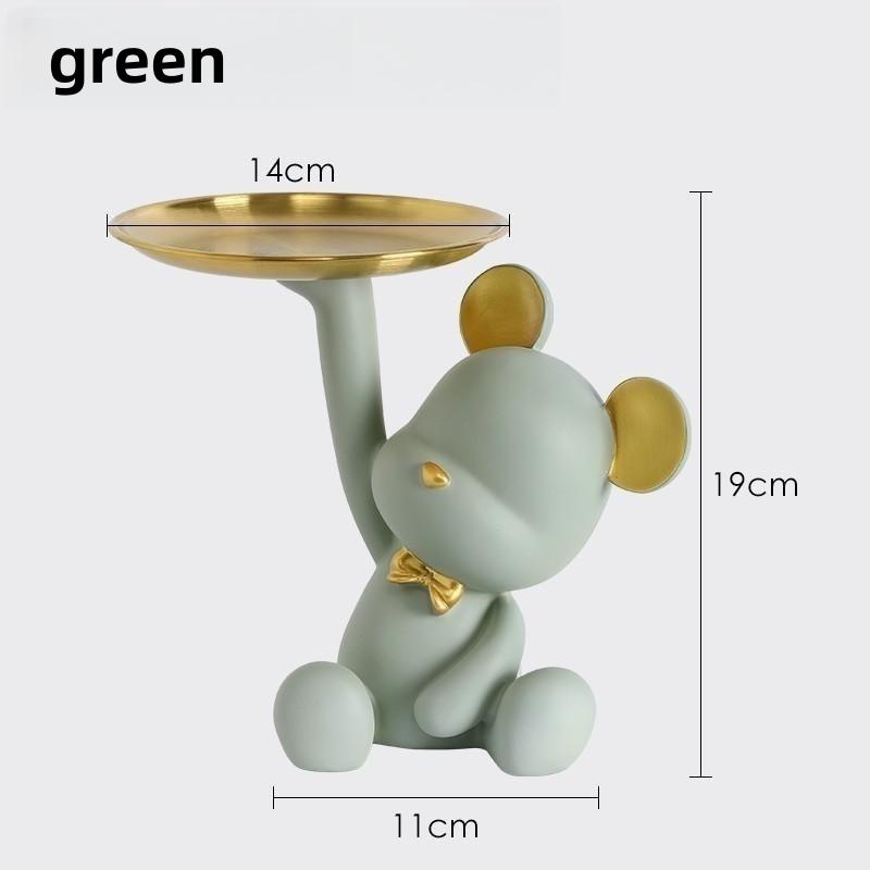 Хранение ключей при входе, Жестокие медвежьи украшения, Поддоны, Аксессуары для дома, Ремесленные изделия, Оптовые шкафы под телевизор, Украшения для рабочего стола