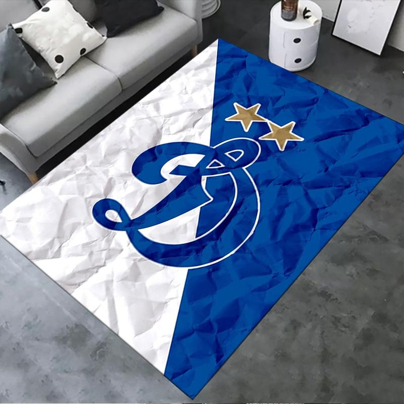 FC Dynamo Moscow Carpet Rug for Living Room Bedroom Home Sofa Decoration,Kids play Non-slip Floor Mat