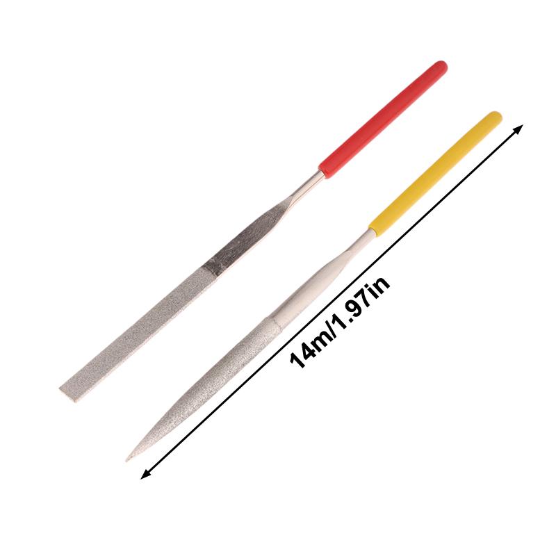 1Pc Mini Rasp Files Diamond Files For Metal Jewelry Stone Polishing Wood Ceramic Hand Carving Tool Hand Needle File Tools