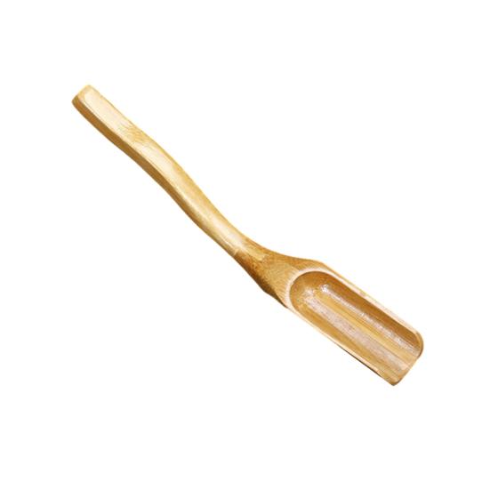 Wooden Tea Spoon Long Handle Comfortable Grip Loose Tea Measuring Scoop Shovel Chinese Kung Fu Tea Accessory