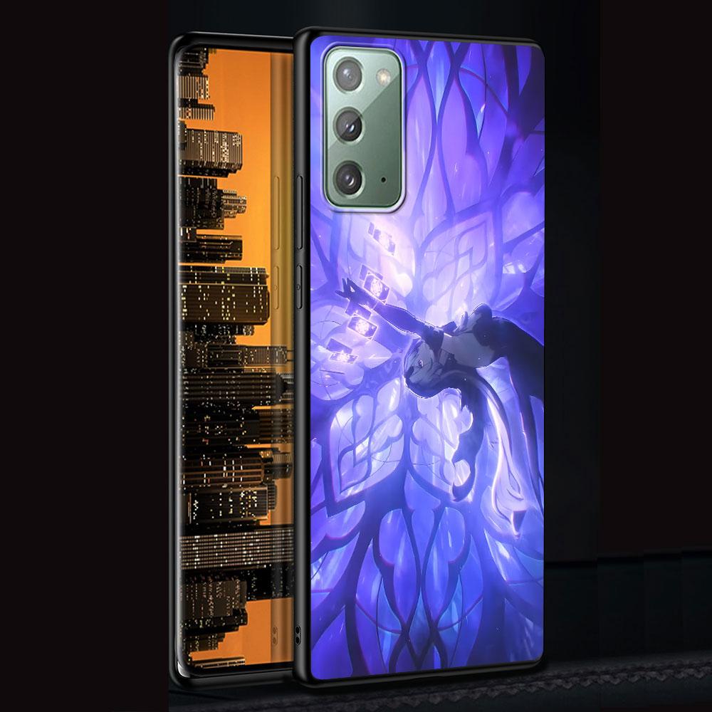 Черный лебедь Honkai Star Rail Dan Heng чехол для Samsung Galaxy Note 20 Ultra 8 10 Lite 9 TPU чехол для телефона Note 10 Plus черный корпус