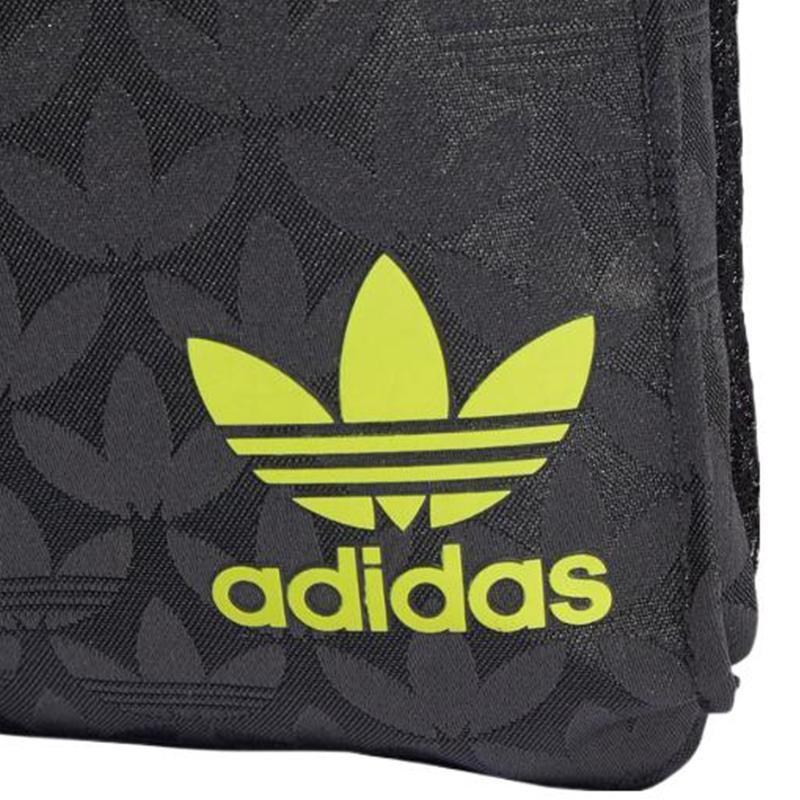 adidas Сумки на одно плечо из переработанного материала в стиле пэчворк, жаккардовые, обычные, женские, черные, Adidas II3415