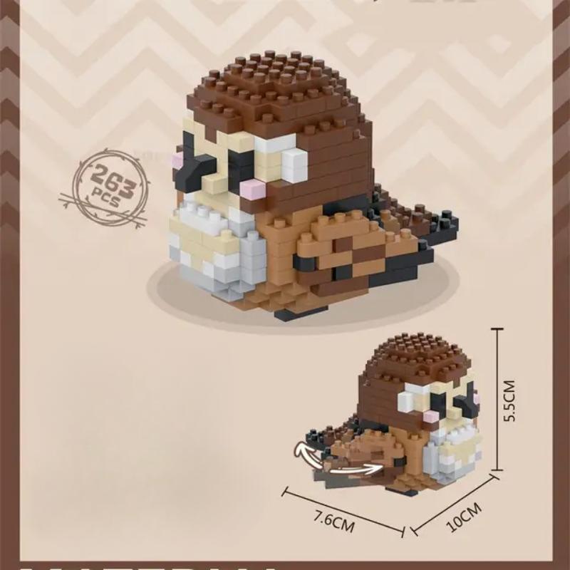 Птицы магномы Xuanfeng Упаковка головоломки Установленная игрушка-строительный блок