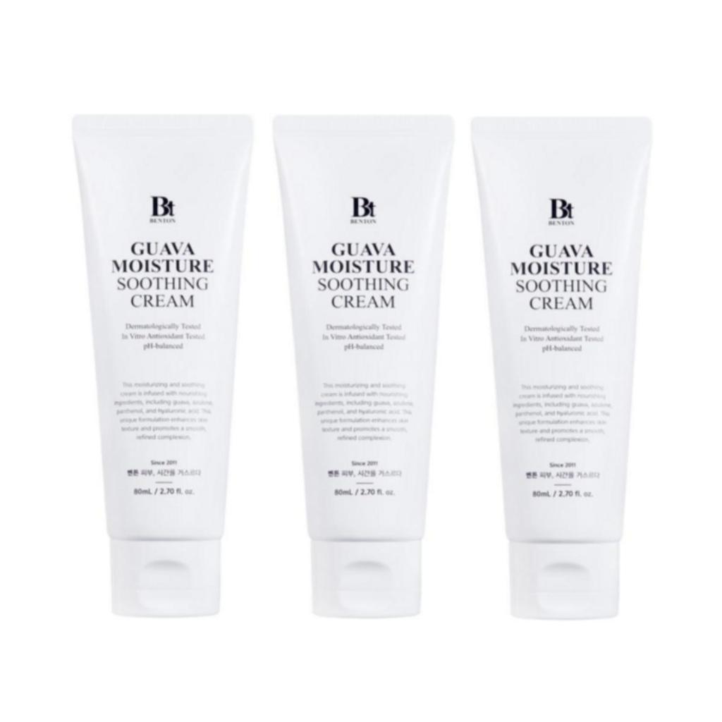 Benton Крем для лица Увлажняющий успокаивающий с гуавой 80 мл