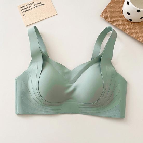 Женский бюстгальтер с антискользящим эффектом, без косточек, пуш-ап, нижнее белье для женщин среднего возраста, широкие бретели, полное покрытие