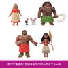 Mattel Disney Princess Moana Story Book Set 4 Mini Dolls с Mini Figures Dress Up Play для детей от 3 лет и старше Multi HLW90 Doll/Double Play/Pretend