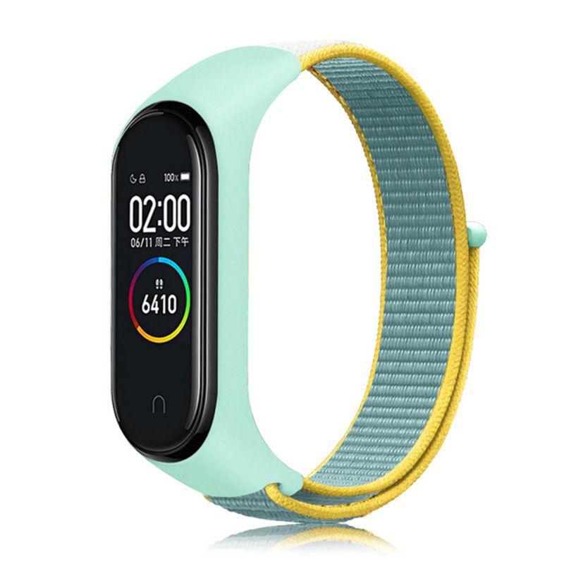 Высококачественный регулируемый нейлоновый ремешок для Xiaomi Mi Band 3/4/5/6 Прочный и легкий