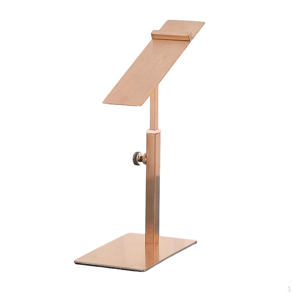 Регулируемая по высоте подставка-держатель для обуви для демонстрации женской обуви