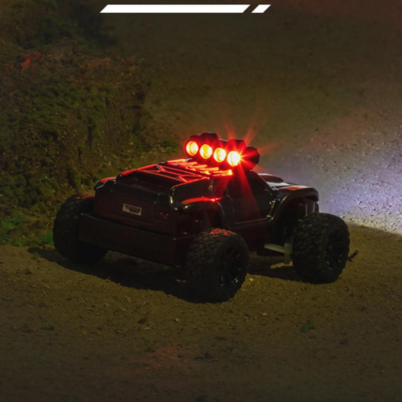 Turbo Racing 1:76 C81 C82 RC Truck Car Mini Full Proportional RTR Car Toy With Cool Lights Mountain Car For Kids And Adults Gift