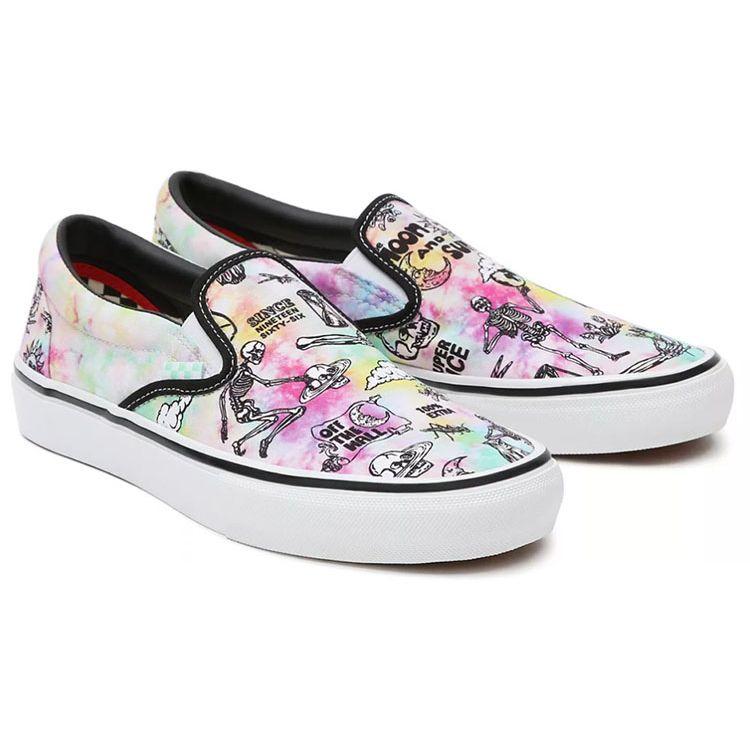 Vans Кроссовки унисекс без шнуровки Skate Shroom Doom, разноцветные VN0A5FCAAPN