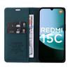 Для Xiaomi Redmi 15C 4G (173мм) Чехлы для телефонов YIKATU Магнитная застежка PU кожа Мобильный чехол