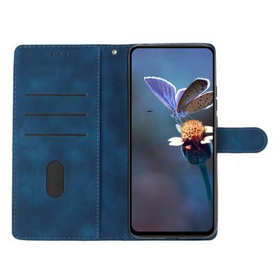 Для Xiaomi Poco C75 4G/Redmi 14R 5G/14C 4G Чехол Кожаный Тисненый Цветочный Чехол для Телефона Кошелек с Ремешком на Запястье