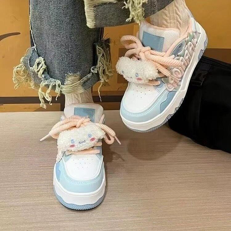 Дофаминовые кеды детские Югуи собака Мелодия студенты нишевый тренд кеды женские в наличии