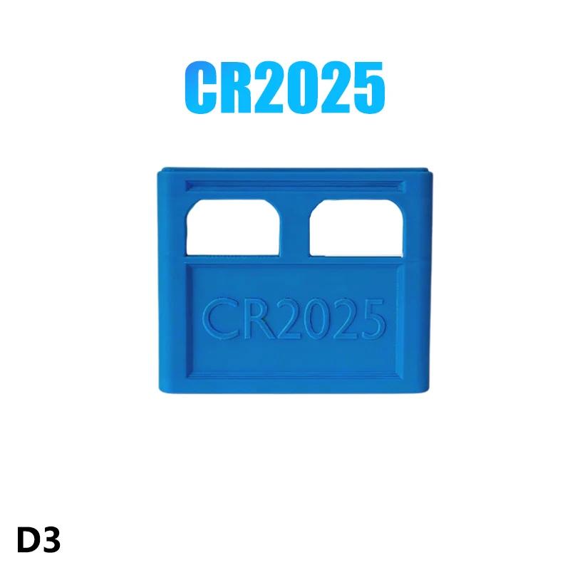 Храповик для батареек AAA/AA/9V/CR2032/CR2025, штабелируемый органайзер для батареек, декоративный держатель для батареек, для дома, офиса, ящик для хранения