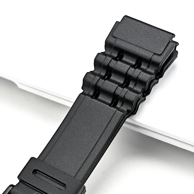 20 мм универсальный ремешок из смолы для Casio W-87H W-88HD W-727H W-728H нержавеющая сталь пряжка водонепроницаемый мужской TPU сменный ремешок браслет аксессуары для часов