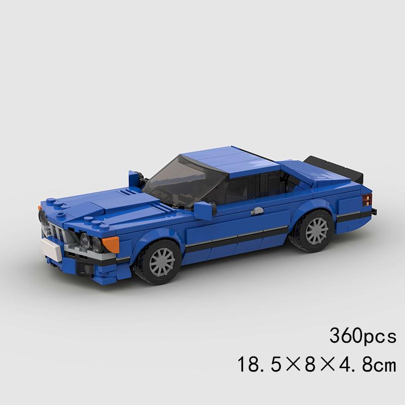 Городская самодельная модель гоночного автомобиля Super Race Car Speed ​​Model Building Bricks: ралли, спорт, гонки, полицейская машина, технический набор, подарок на Рождество.
