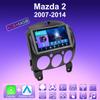 2 DIN Android Carplay Car Radio For Mazda 2 2007-2014 Multimedia Player Head Unit Stereo GPS Navigation BT WIFI 4+64GB