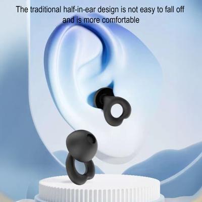 Yousheng 1 комплект силиконовых берушей для шумоподавления, моющиеся, водонепроницаемые, мягкие, многоразовые, защита слуха, для концертов, работы, учебы, сна, бесшумные беруши