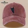 pc Cat Fun Pattern Baseball Cap Vintage Print Adjustable Outdoor Casual Hat Comfortable and Breathable Lightweight for Men and