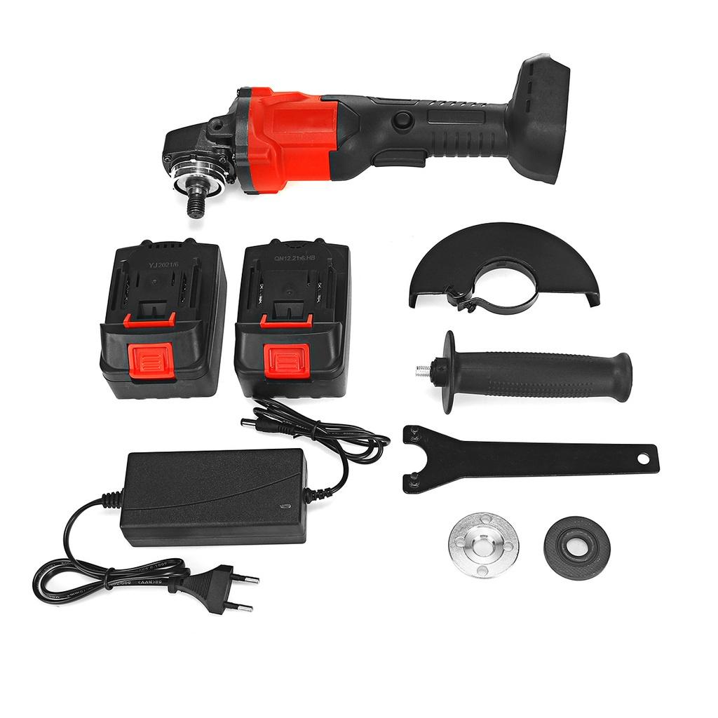 125 мм 3-скоростная бесщеточная электрическая угловая шлифовальная машина с аккумулятором 15000 мАч электроинструмент