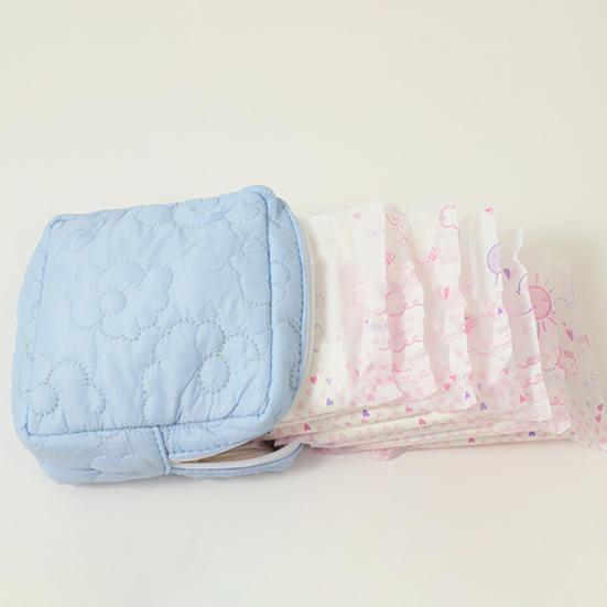 Сумка для хранения гигиенических прокладок, туалетных принадлежностей, ключей, карт, сумка-органайзер для хранения, цветочный узор, застежка-молния, дорожный чехол для предметов первой необходимости