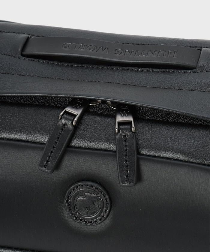 Hunting World Discover Shoulder Black Bag, Medium, 2422DSC,